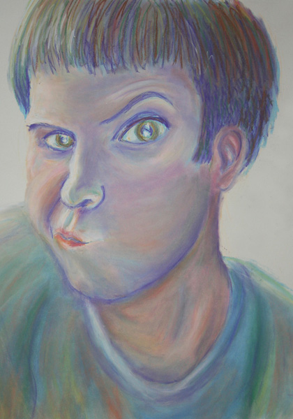 Pastel Self Portrait